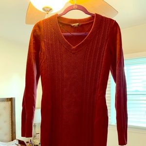 Sold-Tommy Hilfiger cable knit sweater dress